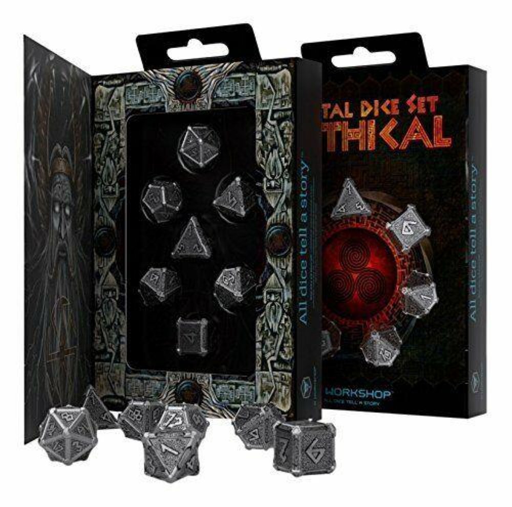 Σετ Ζάρια – Metal Mythical Dice Set