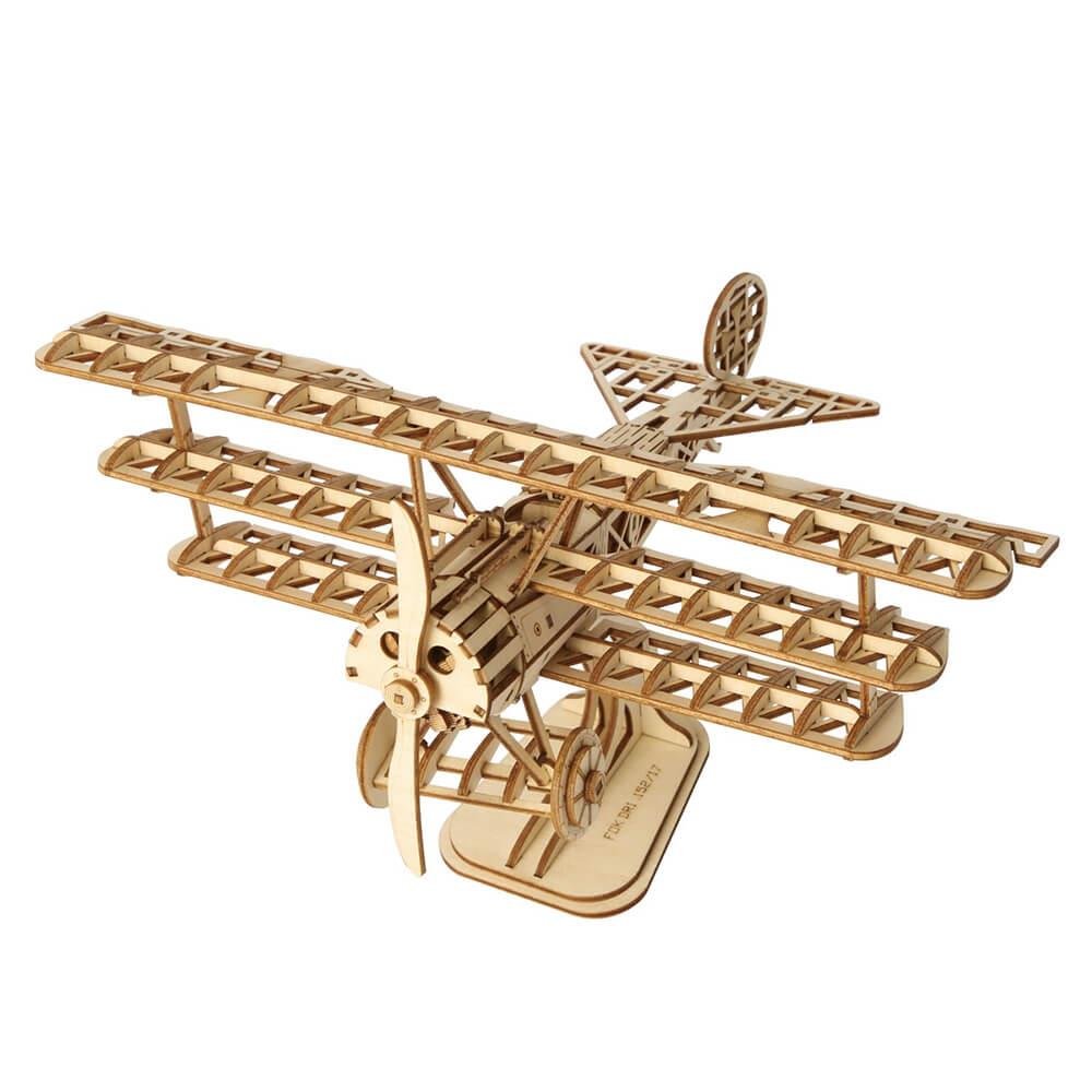 Wooden 3D Puzzle – Airplane