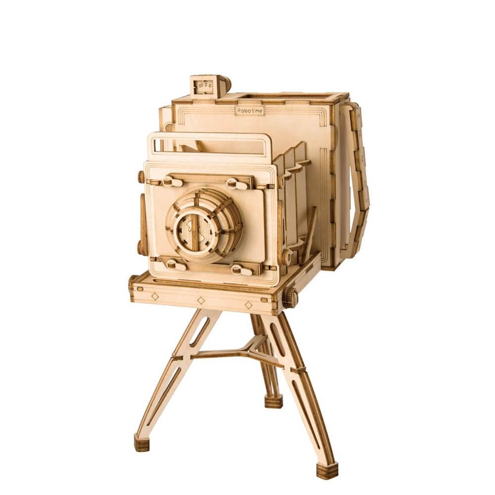 Wooden 3D Puzzle – Vintage Camera