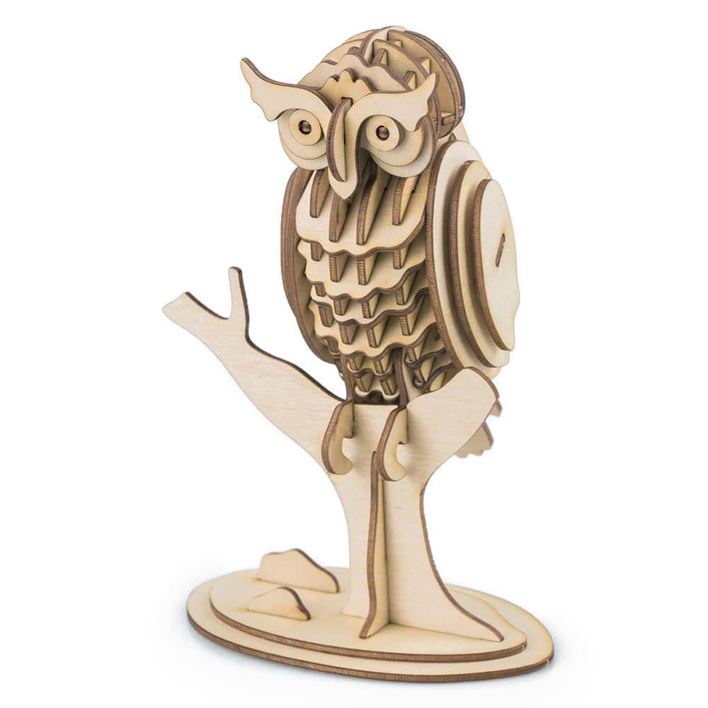 Wooden 3D Puzzle – Owl