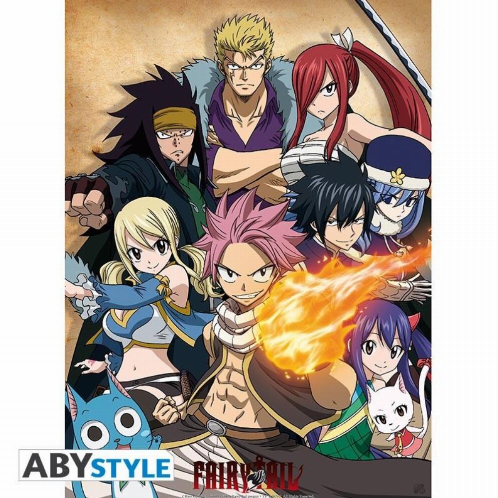 Αυθεντική Αφίσα Fairy Tail – Guild Poster (52x38cm)