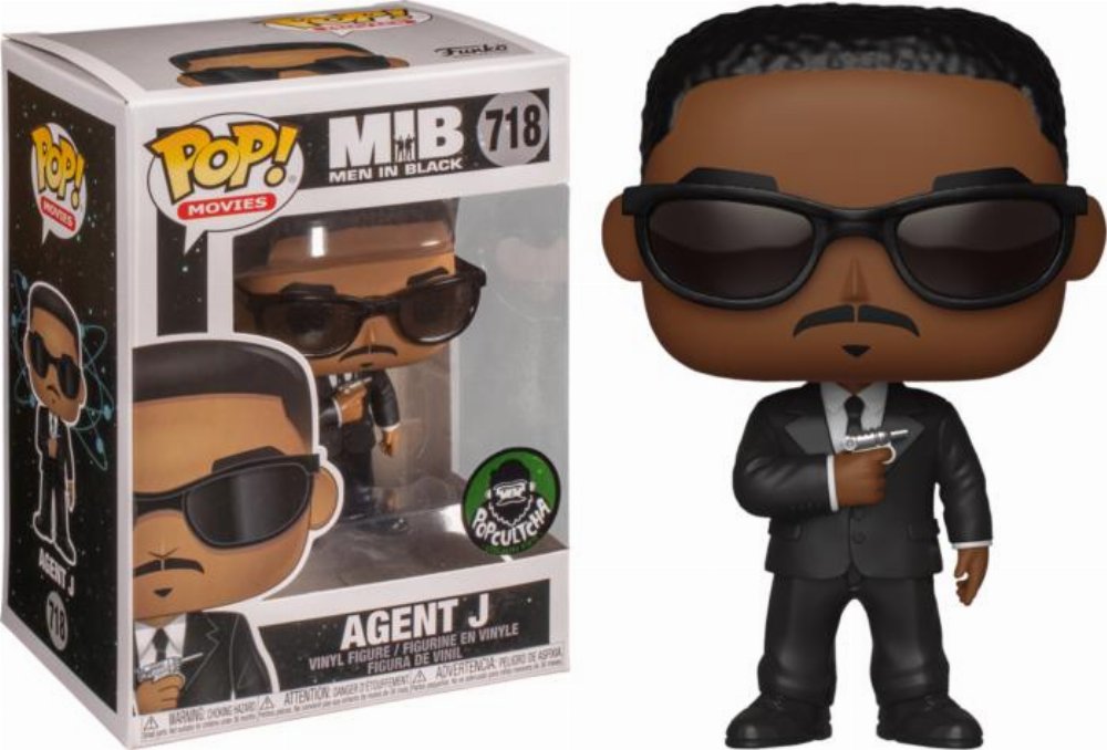 Φιγούρα Funko POP! Men In Black – Agent J #718 (Popcultcha Exclusive)