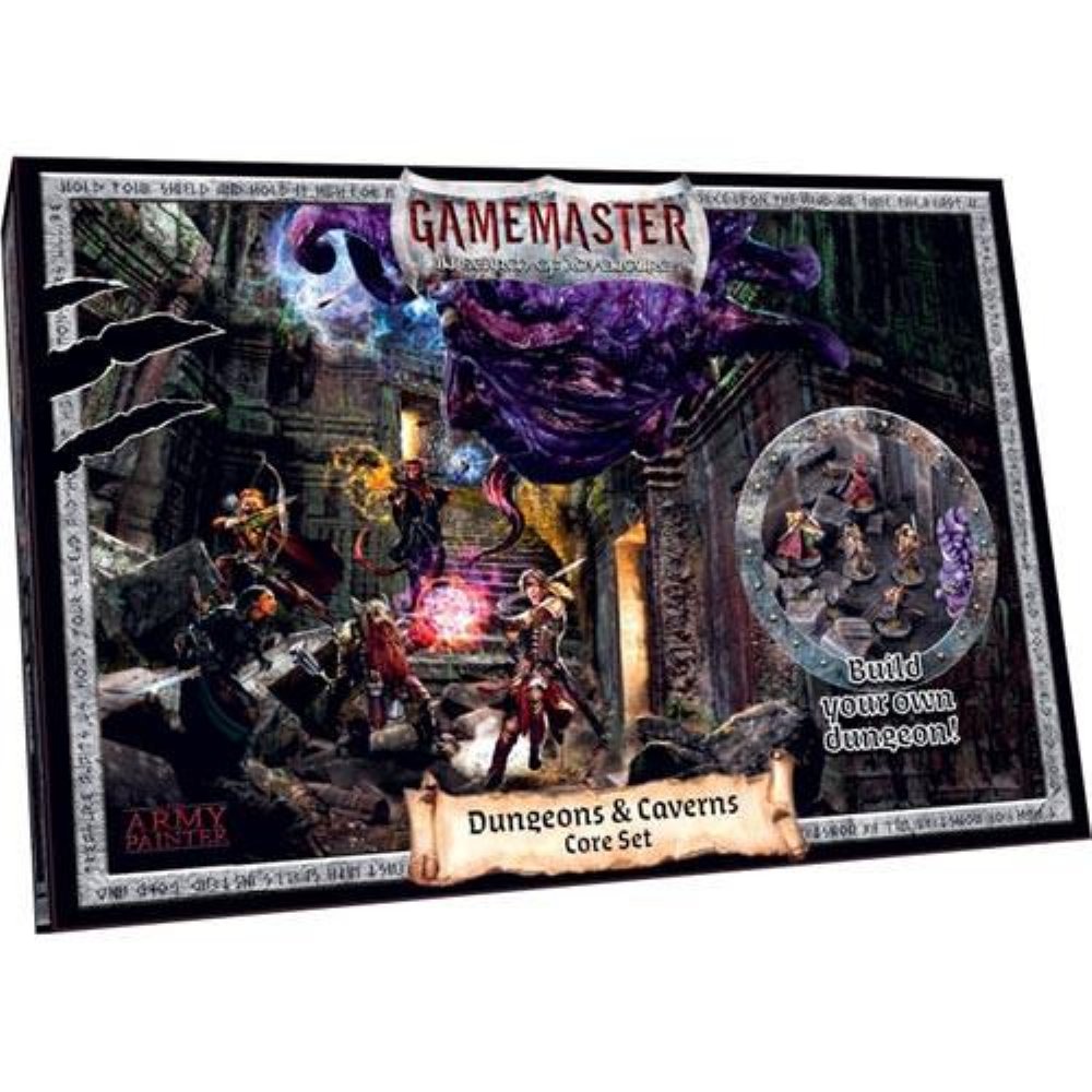 The Army Painter – GameMaster: Dungeons & Caverns Core Set (99 Hobby Supplies)