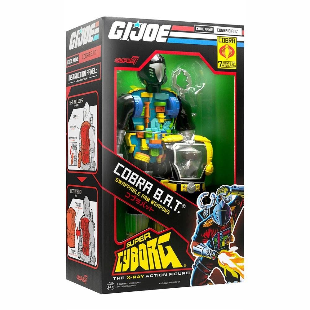 GI Joe – Super Cyborg Cobra B.A.T. Φιγούρα Δράσης (28cm)