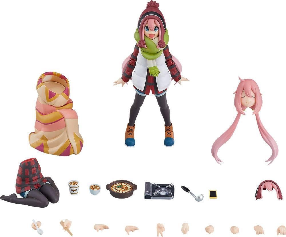 Φιγούρα Laid-Back Camp – Nadeshiko Kagamihara Deluxe Figma Action Figure (13cm)