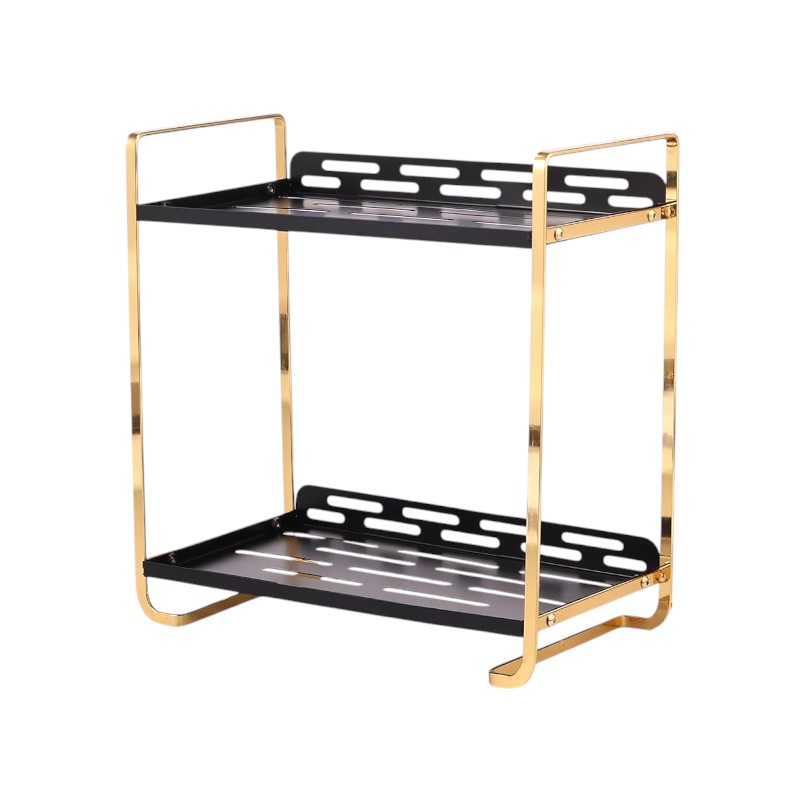 Ραφιέρα οργάνωσης καλλυντικών – MZY502B – 170257 – Black/Gold