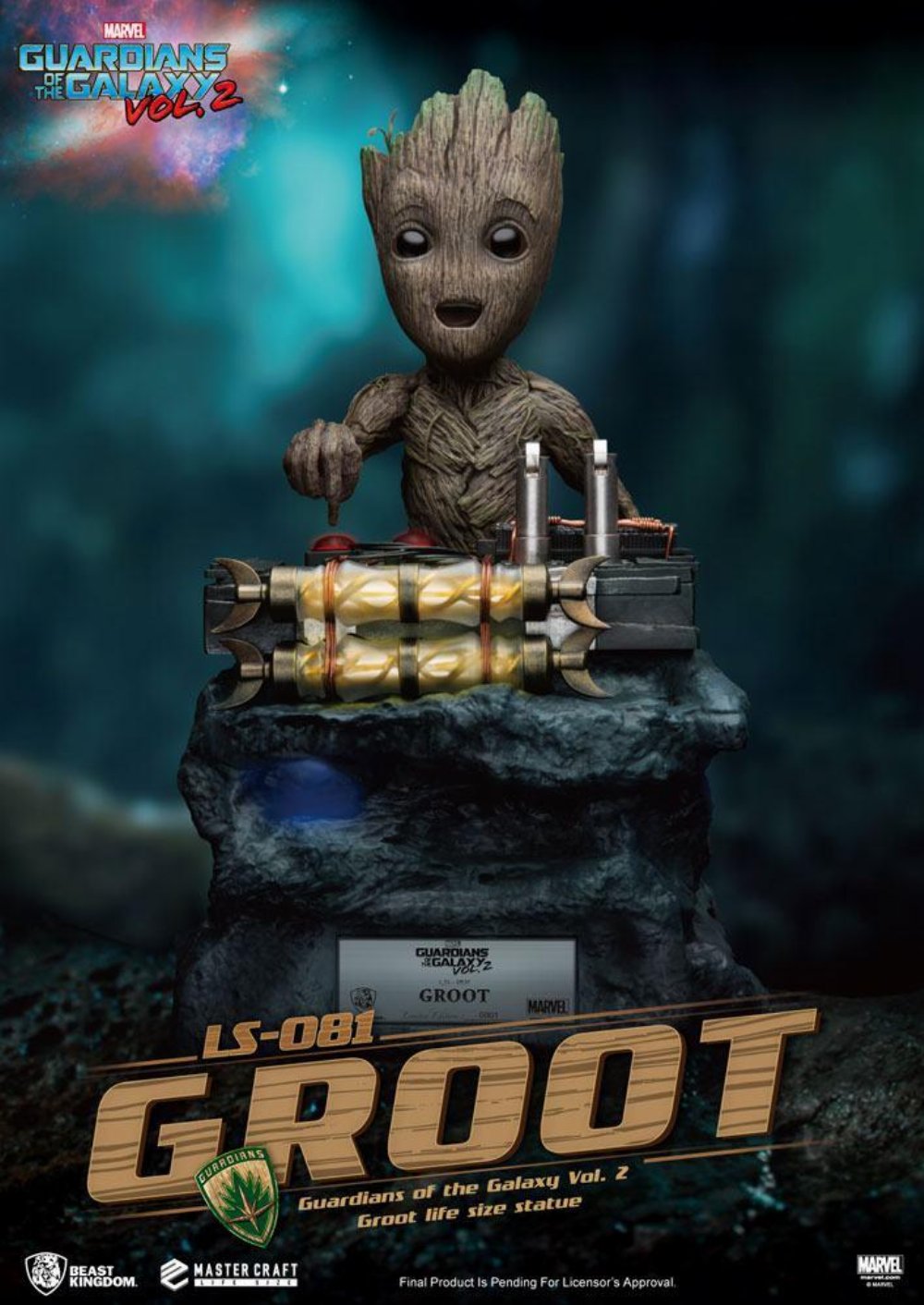 Guardians of the Galaxy 2 – Baby Groot Life-Size Φιγούρα Αγαλματίδιο (32cm)