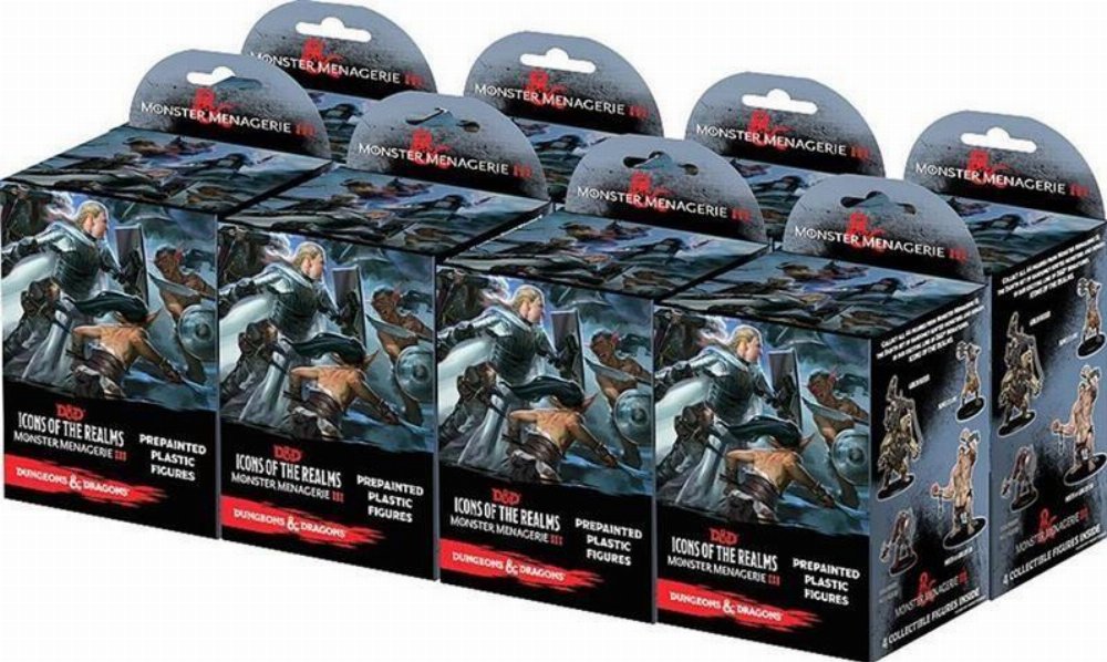 D&D Icons of the Realms Monster Menagerie 3 Booster Brick