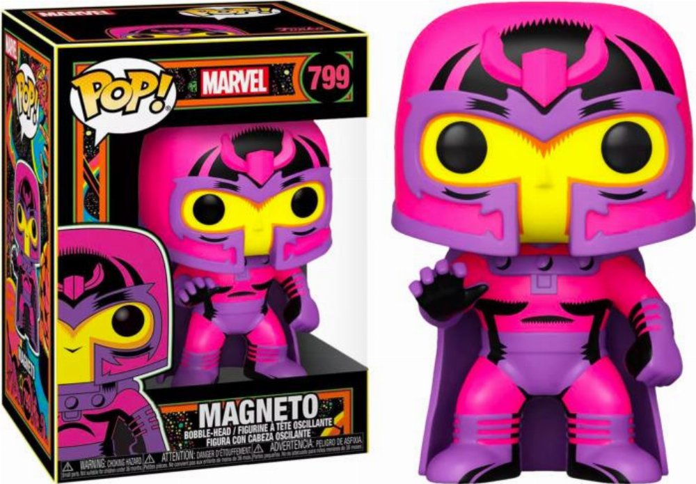 Φιγούρα Funko POP! Marvel – Magneto (Black Light) #799 (Exclusive)
