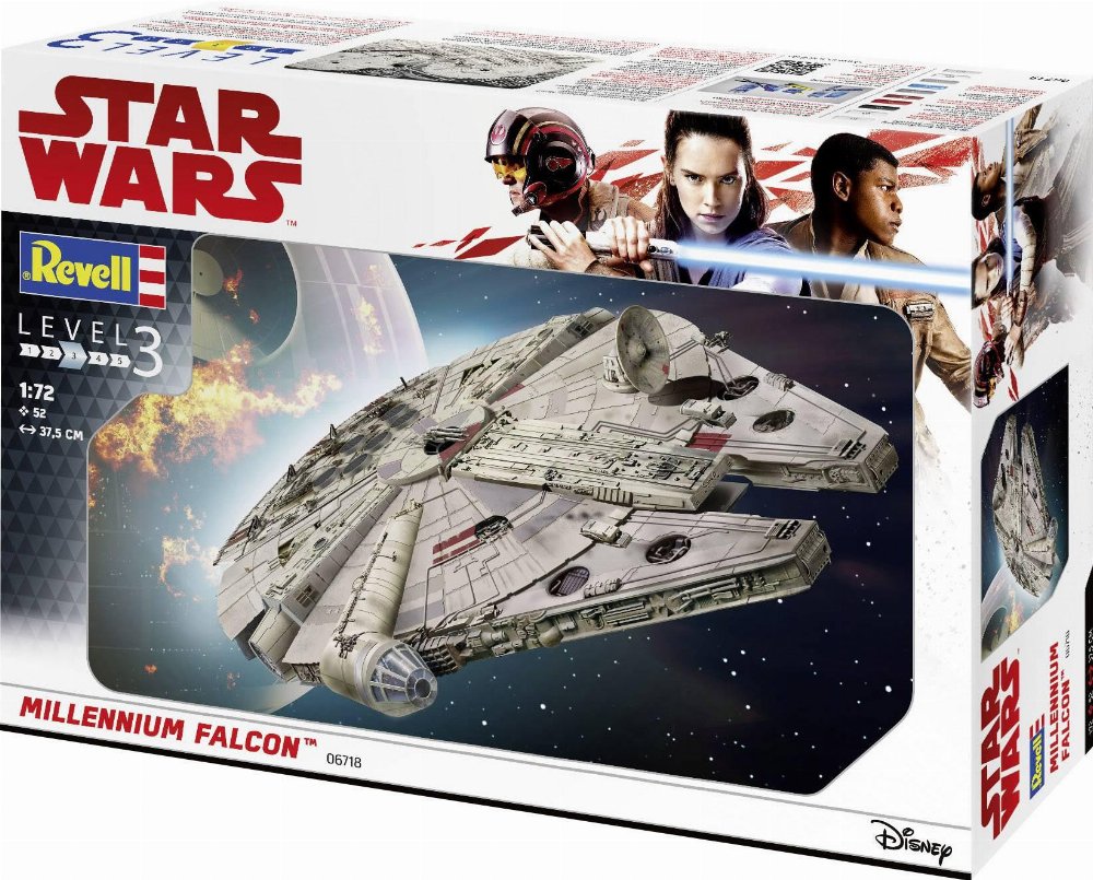 Star Wars – Millennium Falcon (1:72) Σετ Μοντελισμού