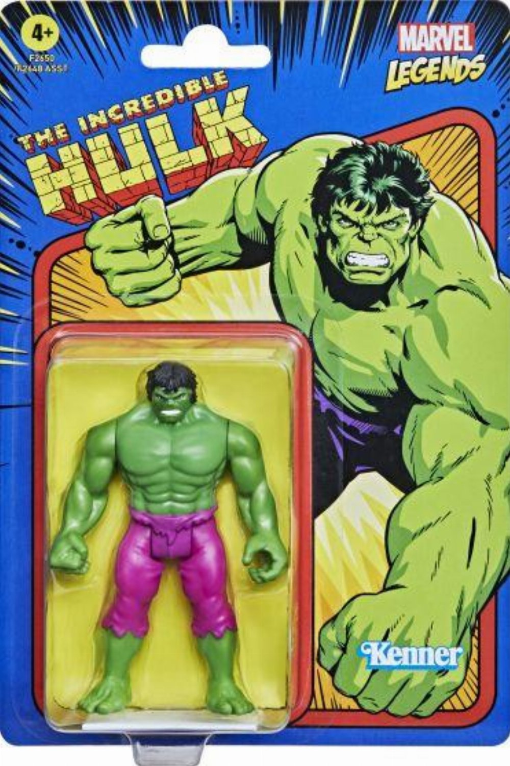 Φιγούρα Δράσης Marvel Legends: Retro Collection – Hulk (10cm)