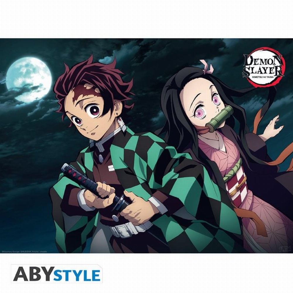 Αυθεντική Αφίσα Demon Slayer: Kimetsu no Yaiba – Tanjiro and Nezuko Poster (52x38cm)