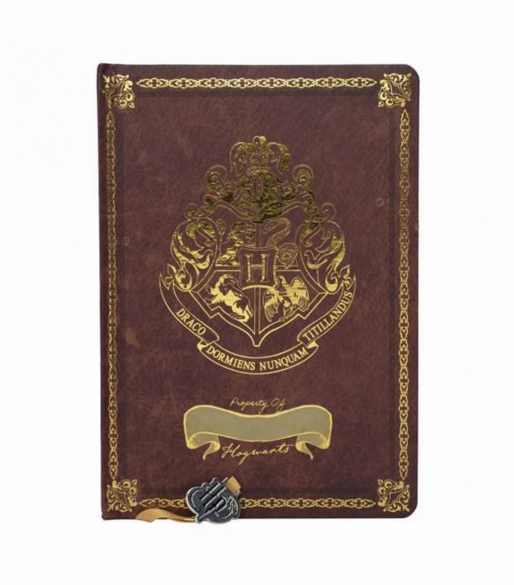 Σημειωματάριο Harry Potter – Hogwarts Crest Burgundy A5