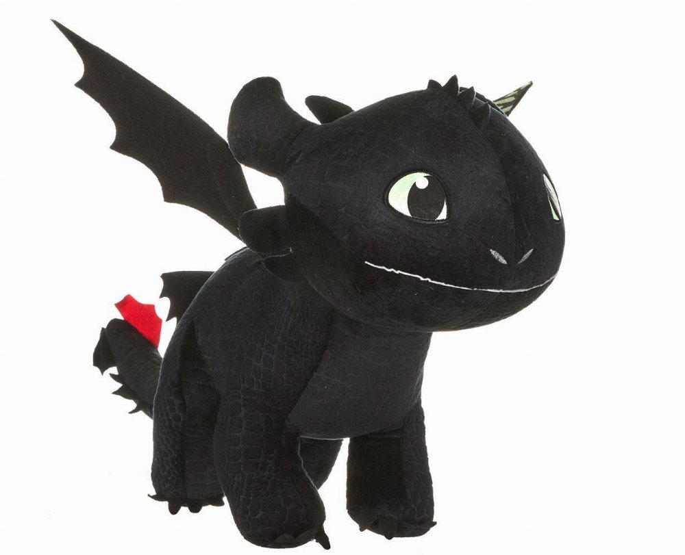 Φιγούρα How to Train Your Dragon 3 – Toothless (Glowing in the Dark) Plush FIgure (60cm)