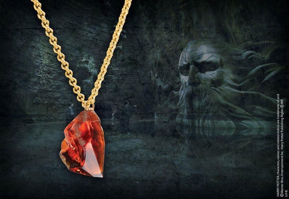 Harry Potter – Sorcerer’s Stone with Gold Plated Chain Ρέπλικα