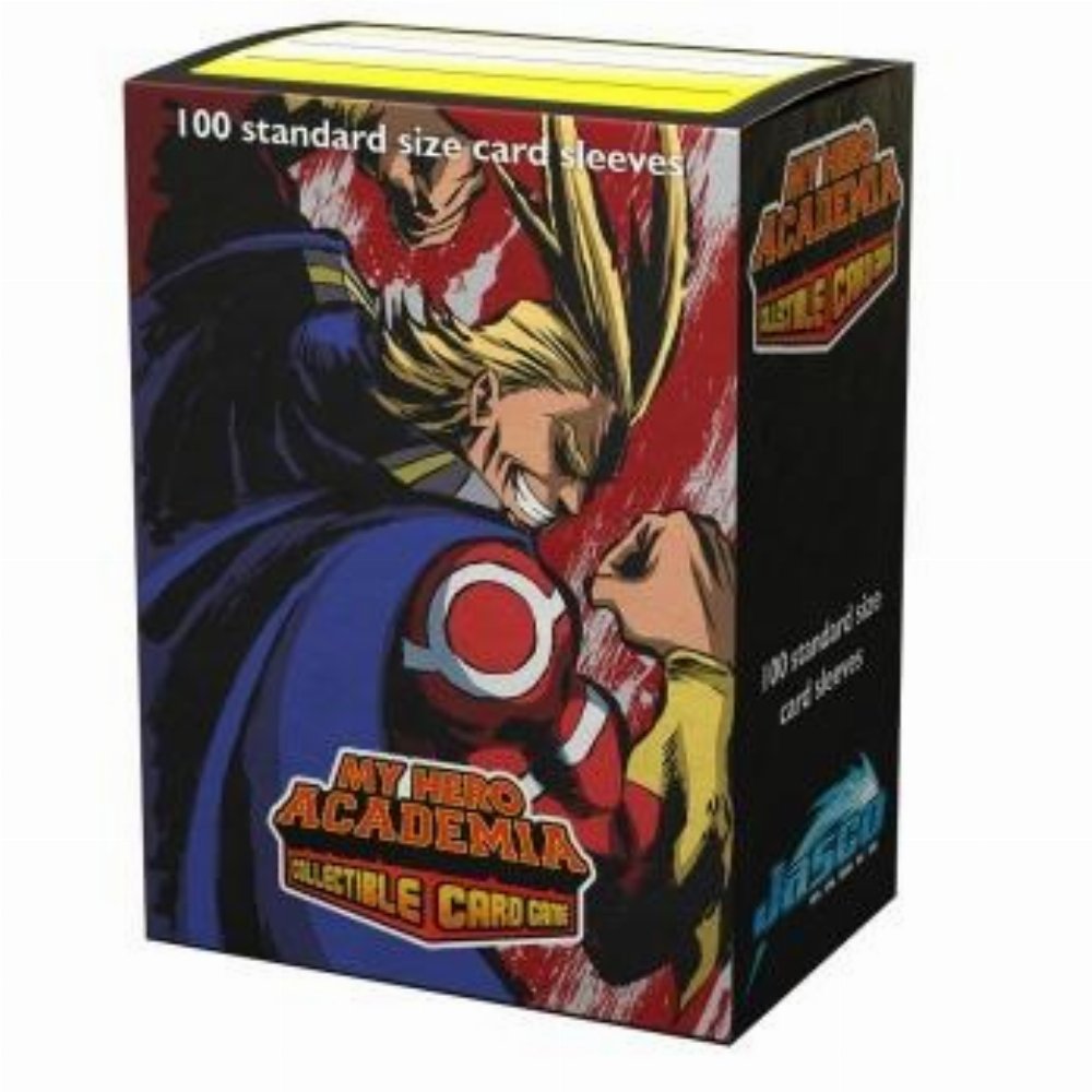 Dragon Shield Art Sleeves Standard Size – Matte My Hero Academia: All Might Flex (100 Sleeves)