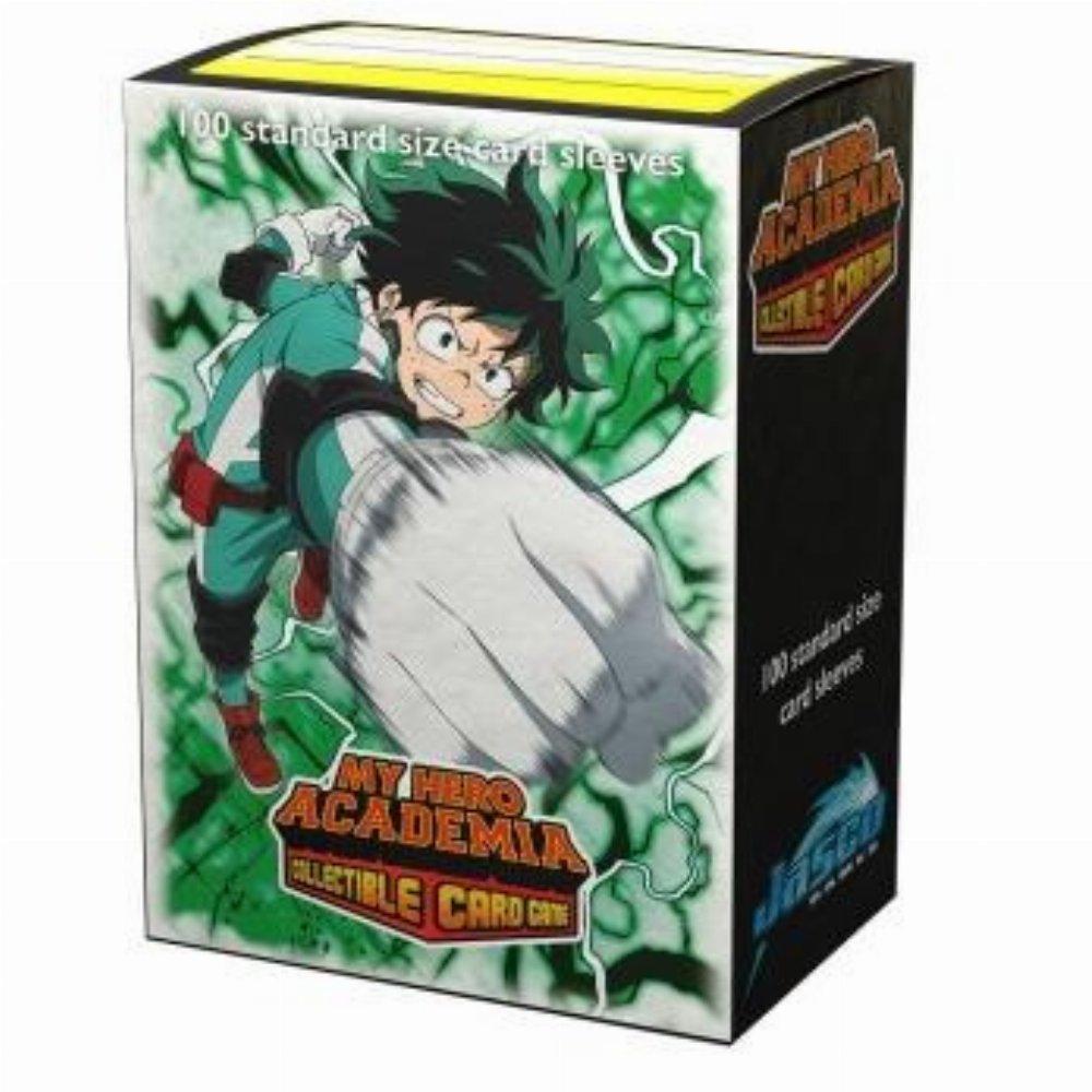 Dragon Shield Art Sleeves Standard Size – Matte My Hero Academia: Deku (100 Sleeves)