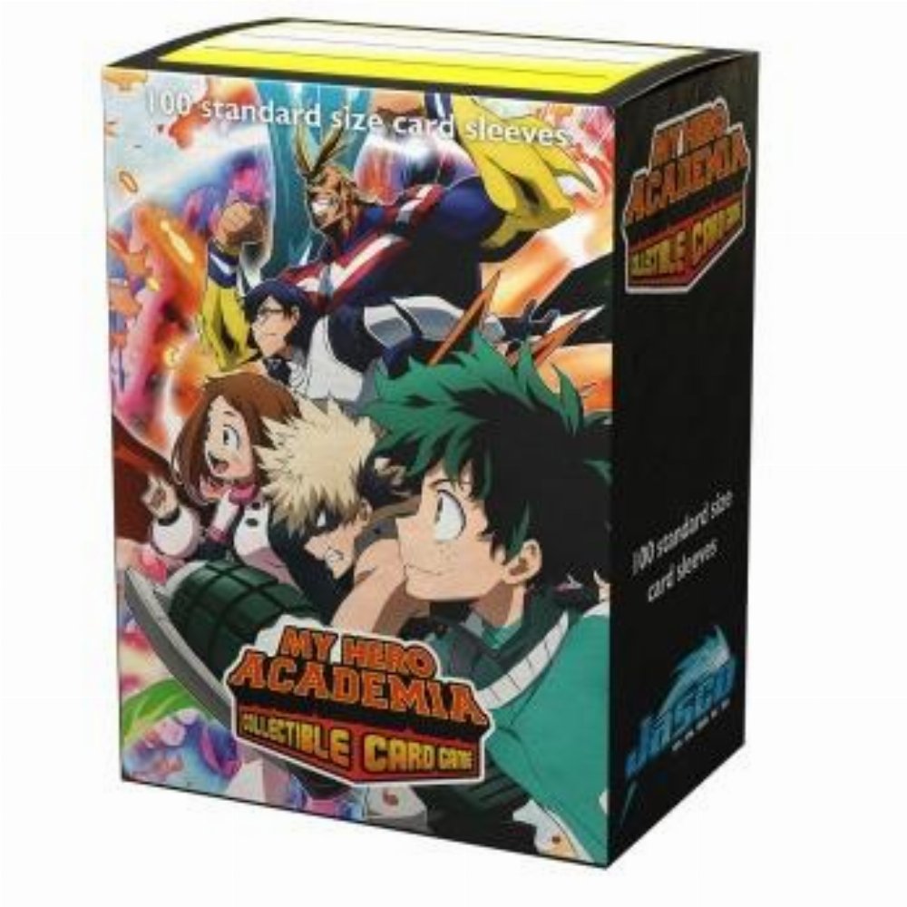 Dragon Shield Art Sleeves Standard Size – Matte My Hero Academia: Plus Ultra Fight (100 Sleeves)