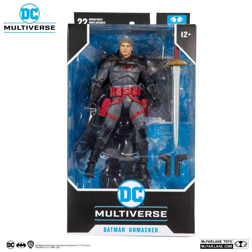 DC Multiverse – Thomas Wayne Flashpoint Batman (Unmasked) Action Figure (18cm)