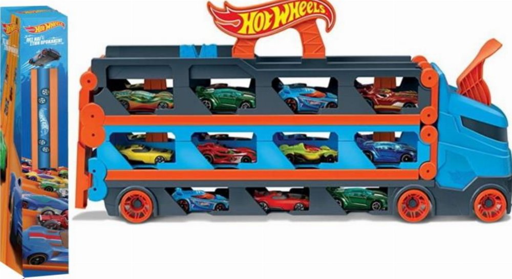 Hot Wheels – Νταλίκα-Πίστα 2 Σε 1 (GVG37)