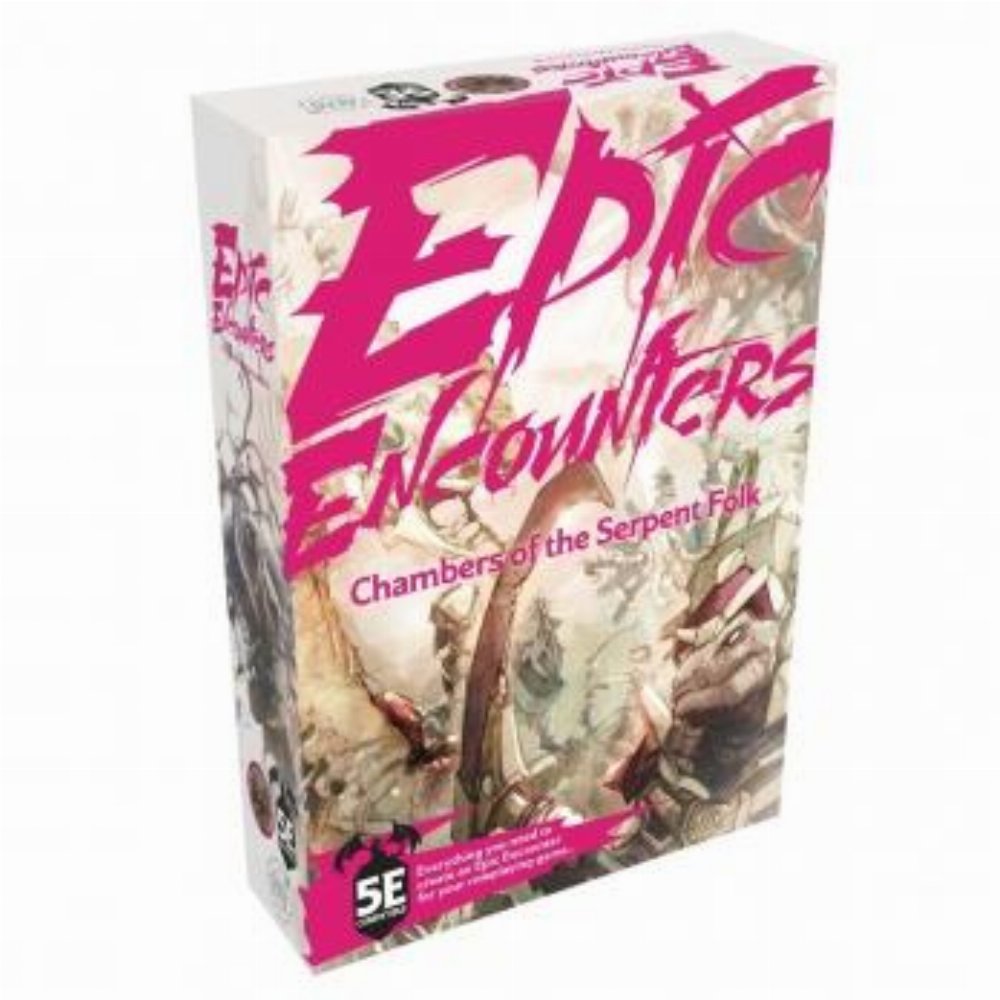 D&D Epic Encounters – Chamber of the Serpent Folk Miniature Set