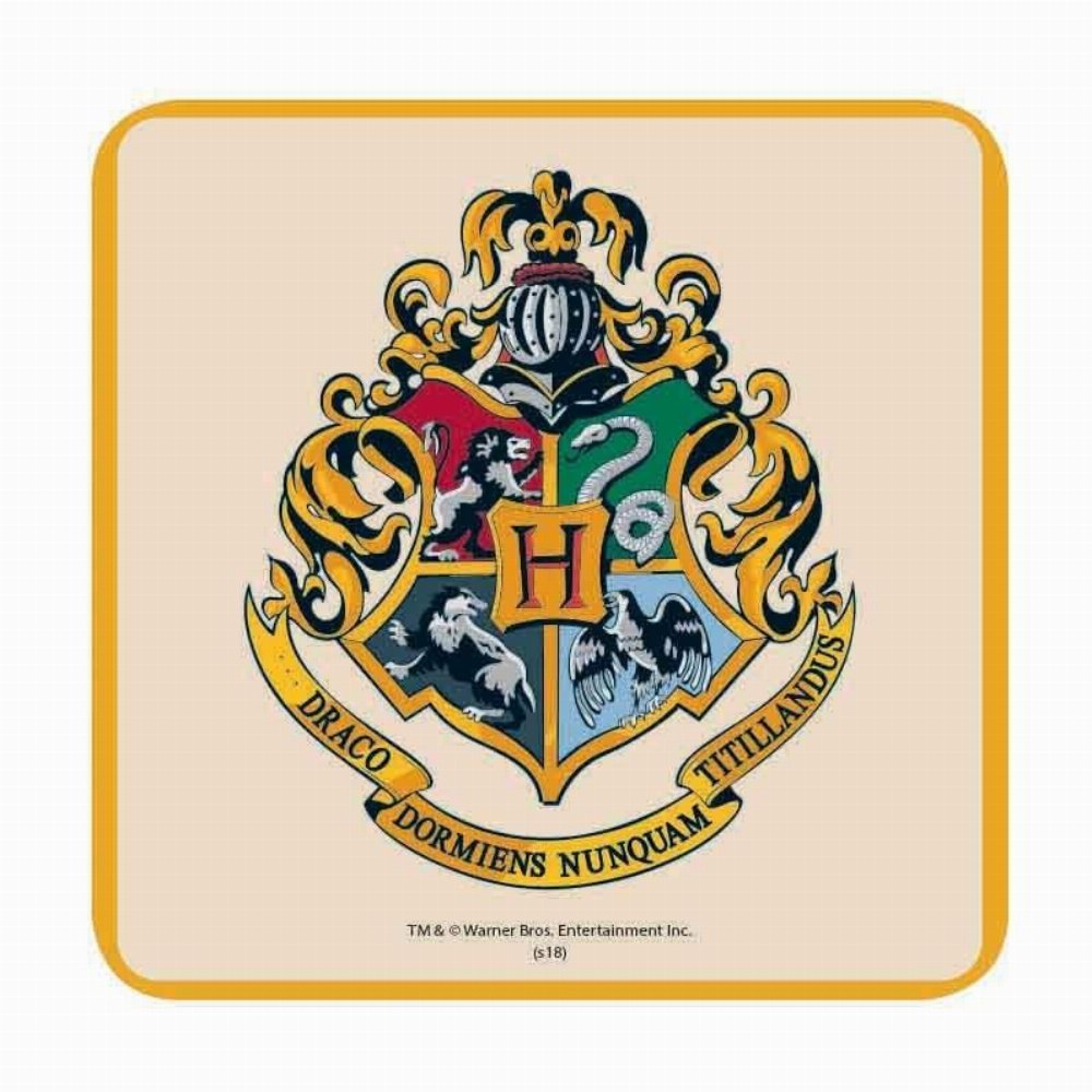 Harry Potter – Hogwarts Crest Coaster (Ατομικό Σουβέρ)