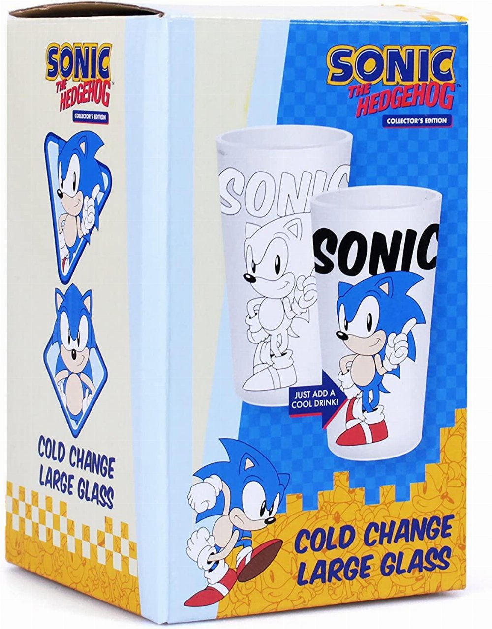 Ποτήρι Sonic the Hedgehog – Cold Changing Glass