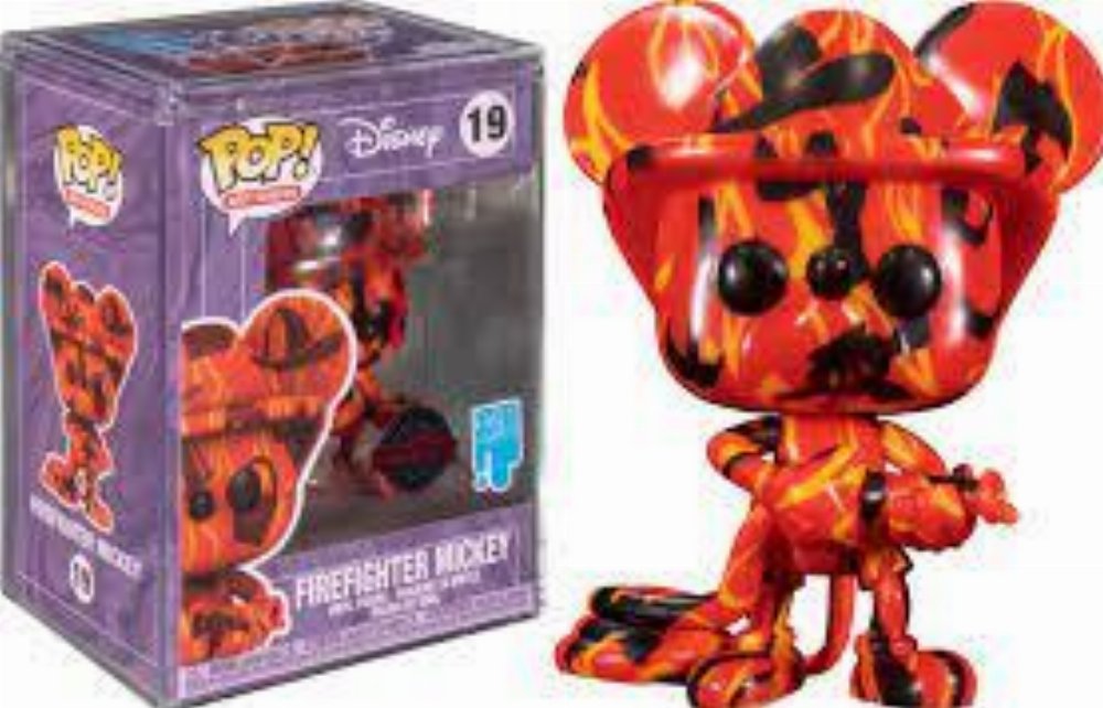 Φιγούρα Funko POP! Disney – Firefighter Mickey (Art Series) #19 (Exclusive)