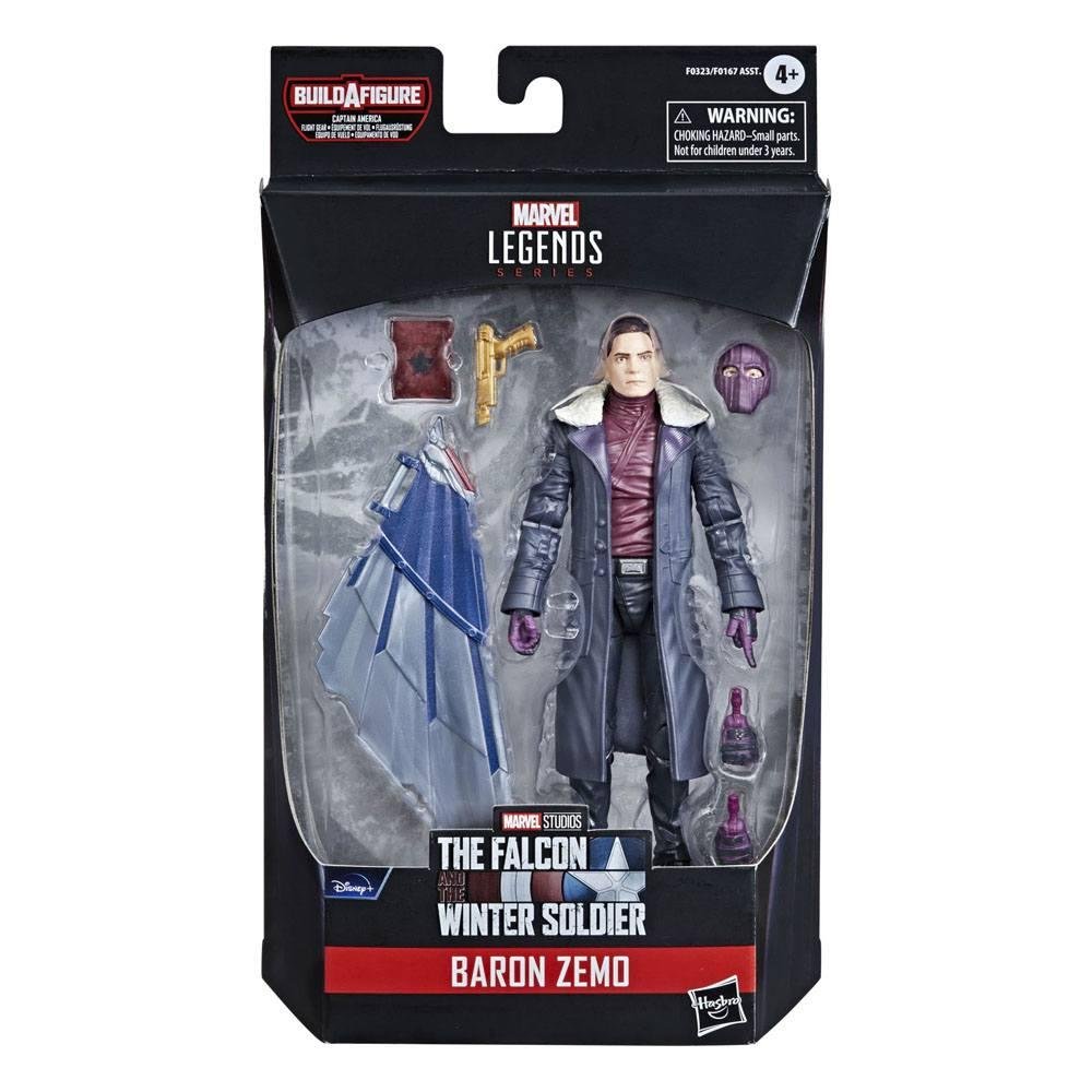 Φιγούρα Marvel Legends – Baron Zemo Action Figure (15cm) (Build-a-Figure Captain America Flight Gear)