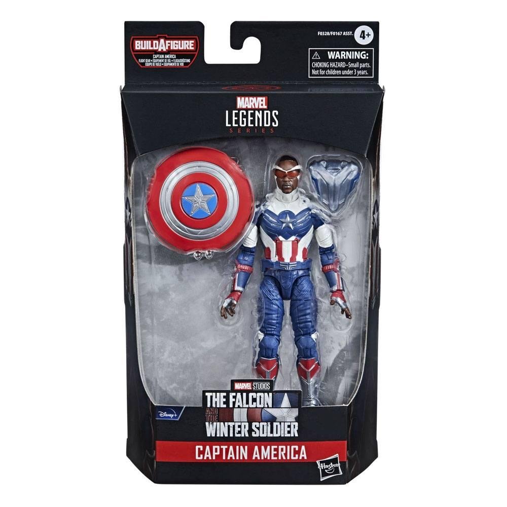 Φιγούρα Δράσης Marvel Legends – Captain America (15cm) (Build-a-Figure Captain America Flight Gear)