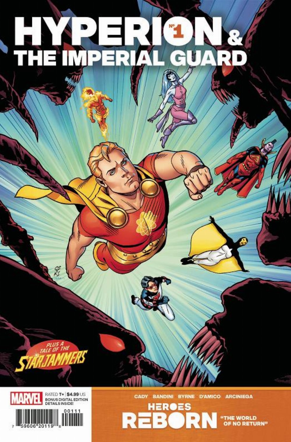 Τεύχος Κόμικ Heroes Reborn Hyperion And The Imperial Guard #1