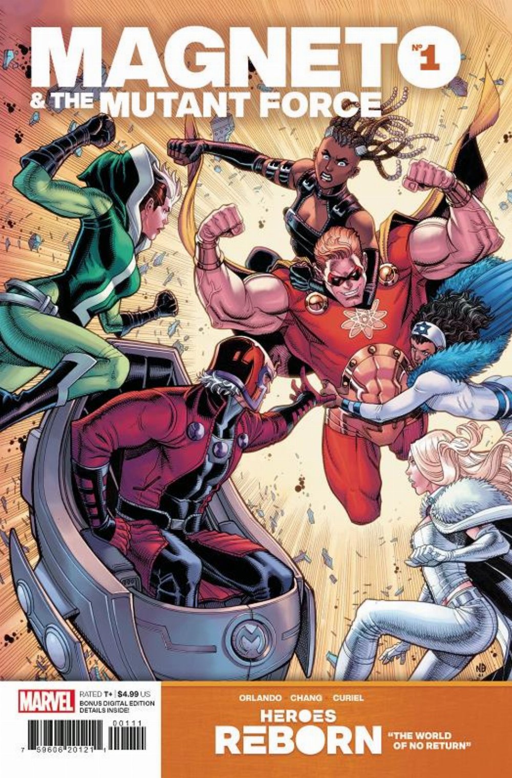Τεύχος Κόμικ Heroes Reborn Magneto And The Mutant Force #1