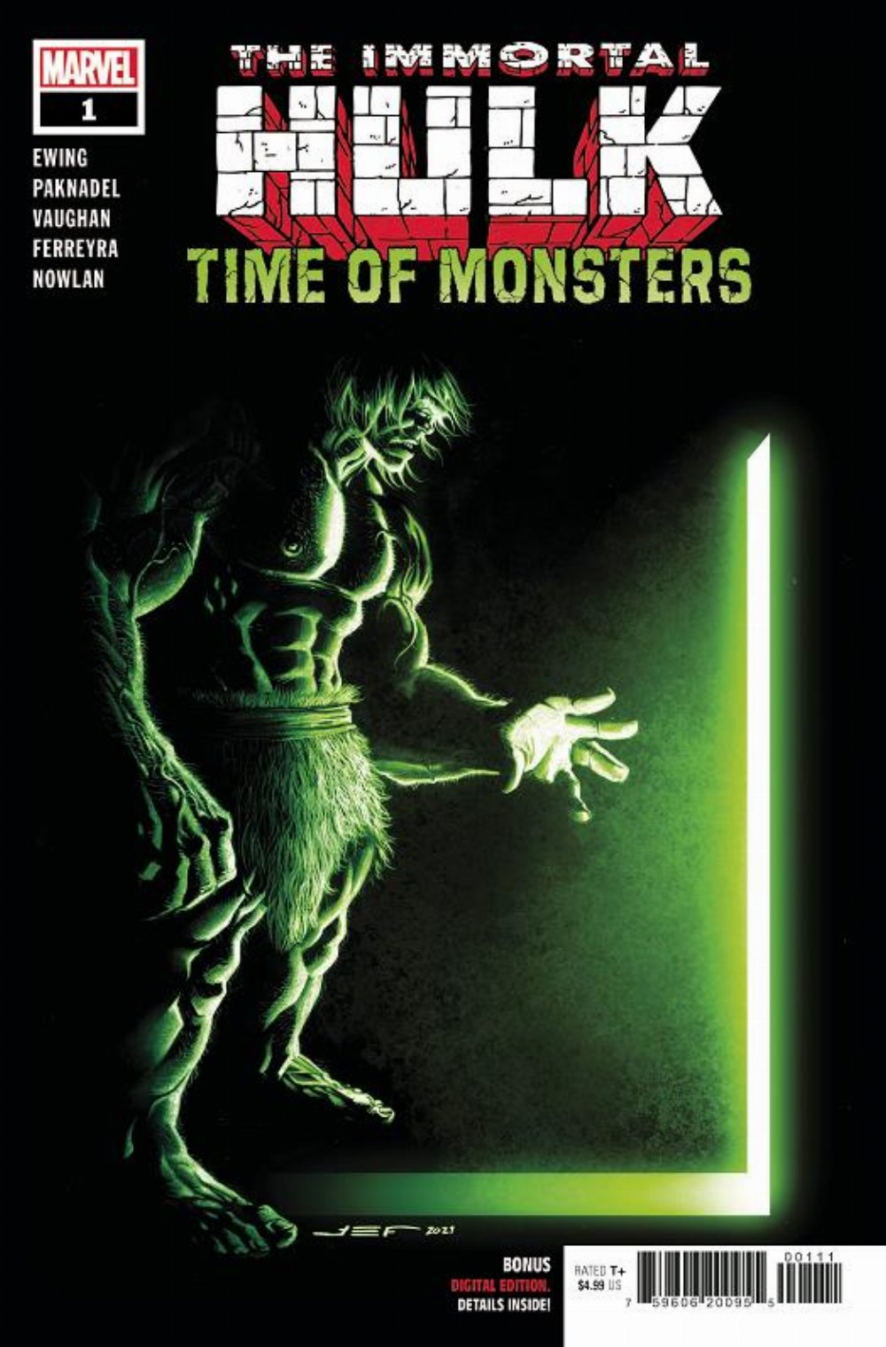 The Immortal Hulk Time Of Monsters #1
