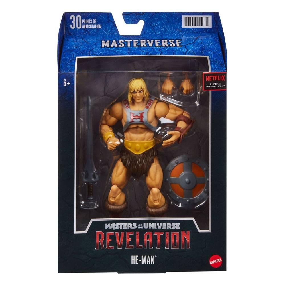 Masters of the Universe: Revelation Masterverse – He-Man Φιγούρα Δράσης (18cm)