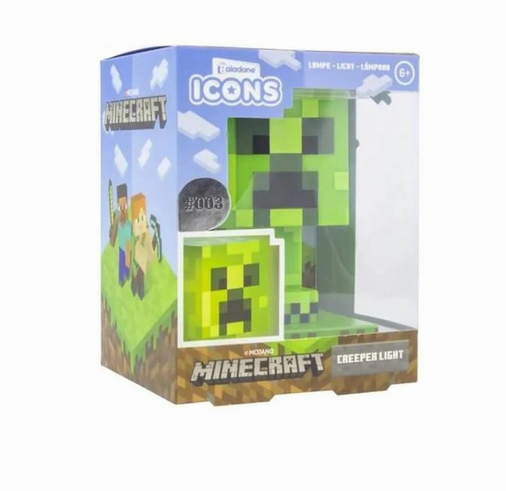 Minecraft – Creeper (Green) Block Icons Φωτιστικό