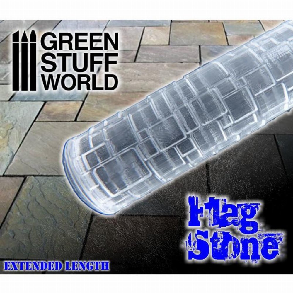 Green Stuff World – Flagstone Rolling Pin