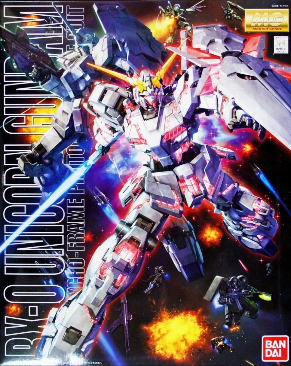 Mobile Suit Gundam – Master Grade Gunpla: RX-0 Unicorn Gundam 1/100 Σετ Μοντελισμού