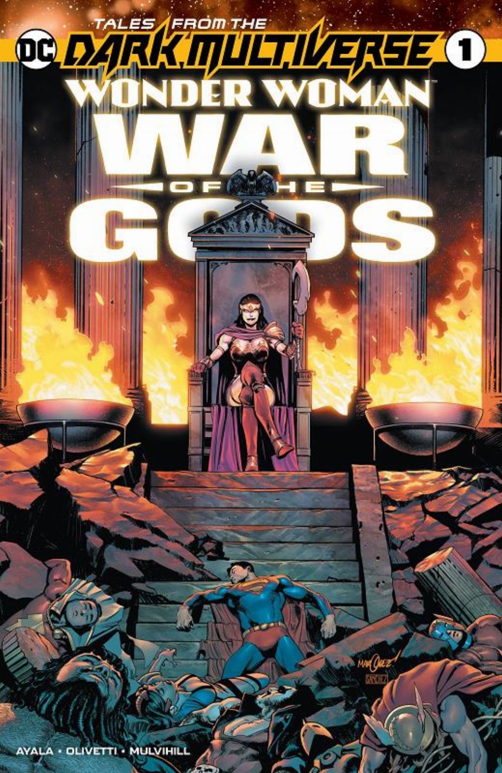 Tales Of The Dark Multiverse – Wonder Woman War Of Gods #1