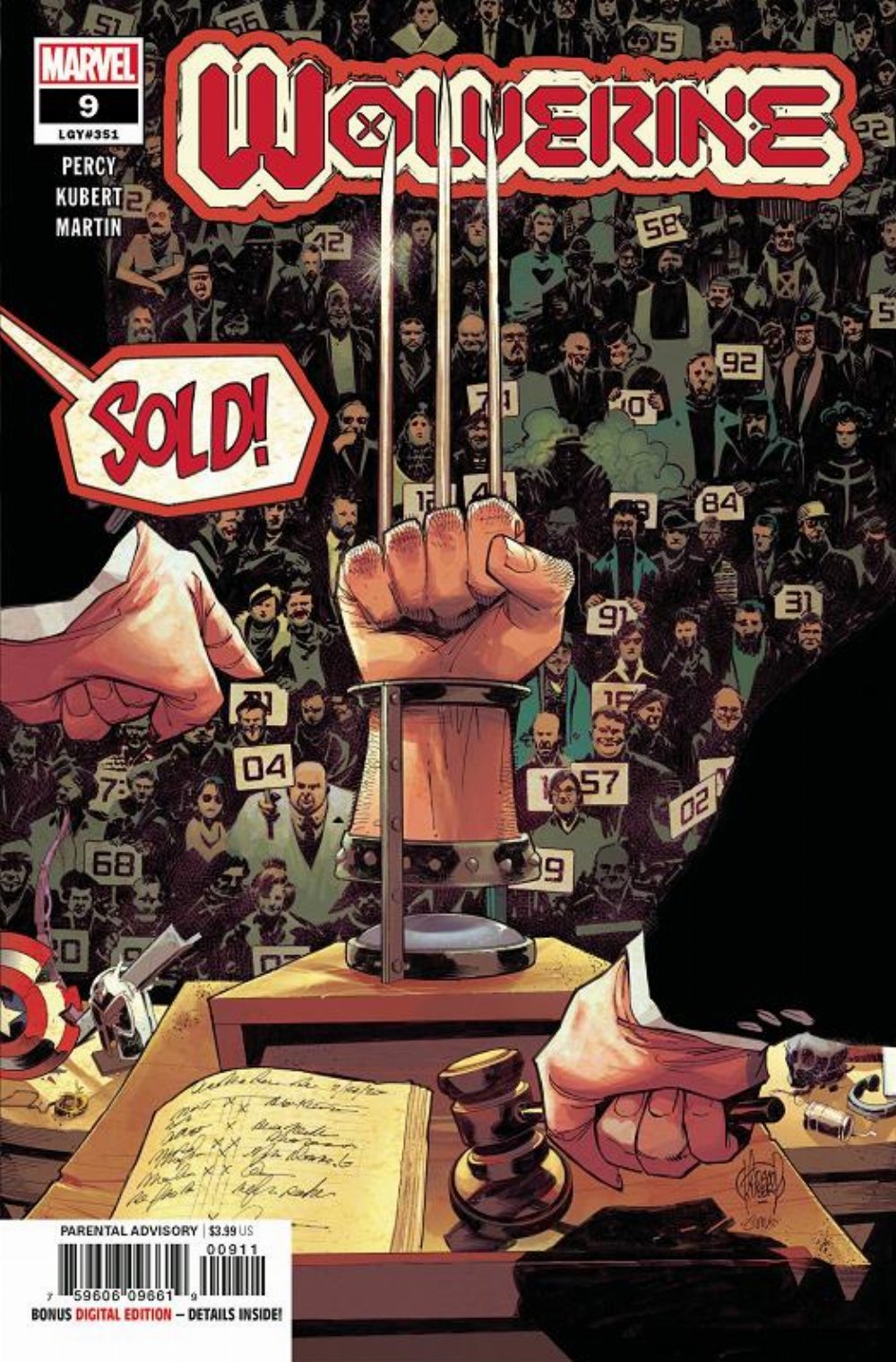 Τεύχος Κόμικ Wolverine #09