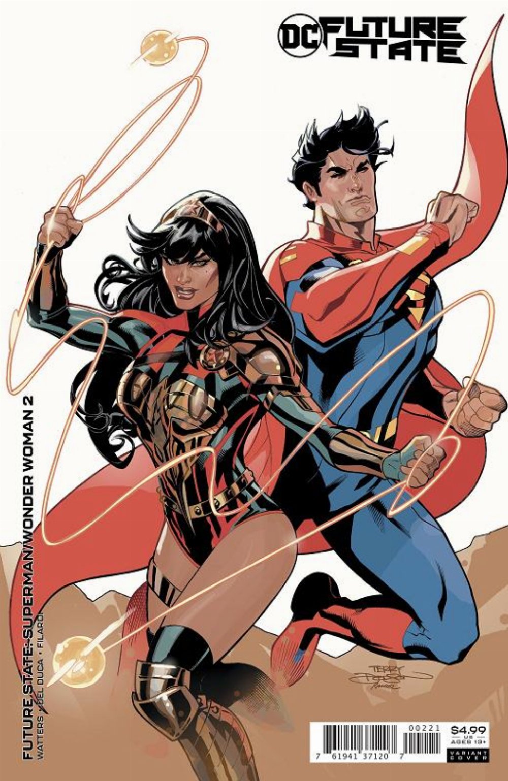 Τεύχος Κόμικ Future State – Superman Wonder Woman #2 Cardstock Variant Cover