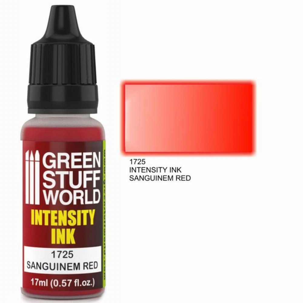Green Stuff World Intensity Ink – Sanguinem Red Χρώμα Μοντελισμού (17ml)