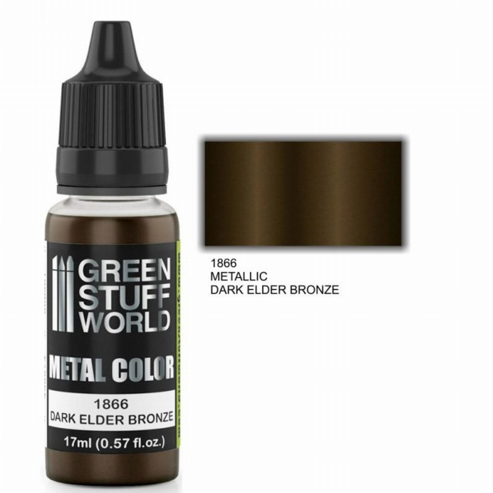Green Stuff World Metallic Paint – Dark Elder Bronze Χρώμα Μοντελισμού (17ml)