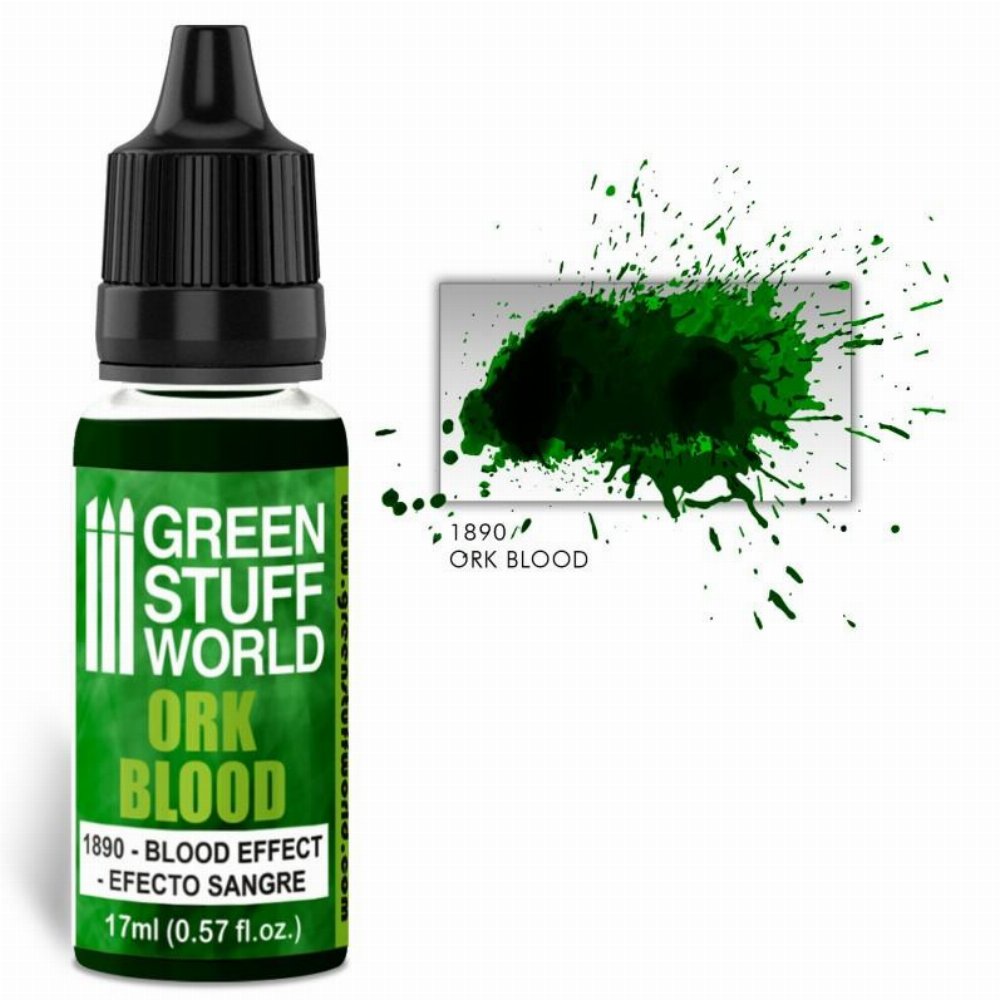 Green Stuff World Effect Paint – Ork Blood Χρώμα Μοντελισμού (17ml)