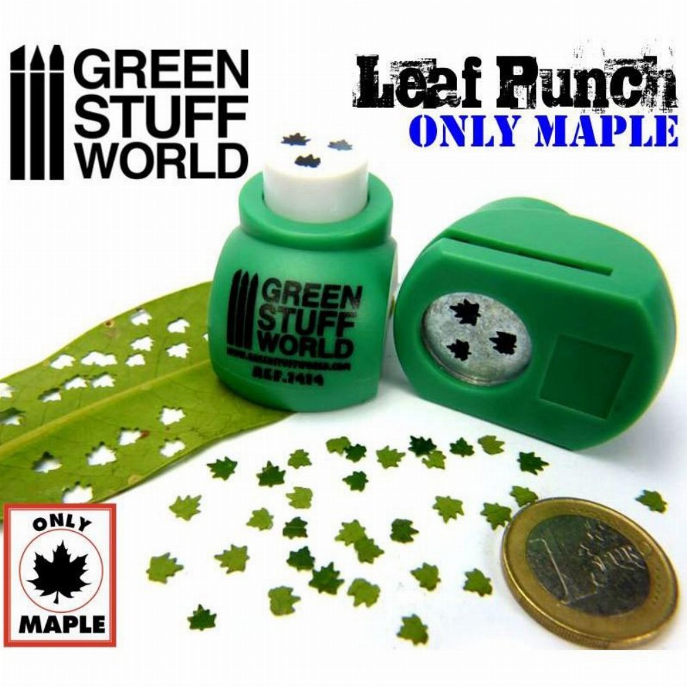 Green Stuff World – Medium Green Miniature Leaf Punch