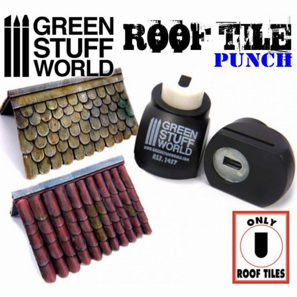 Green Stuff World – Miniature Roof Tile Punch