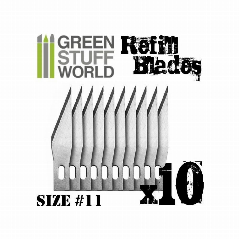 Green Stuff World – Hobby Knife Blade Refill (10 pieces)