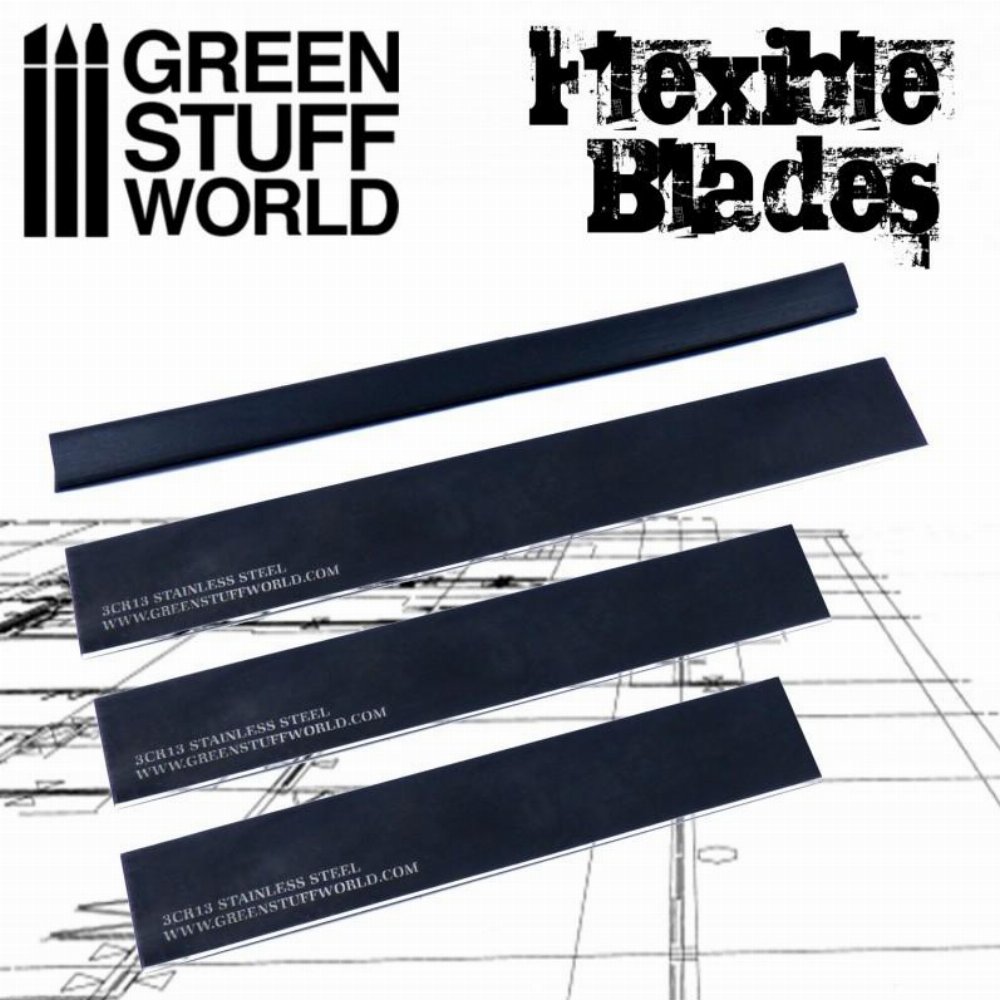 Green Stuff World – Flexible CLAY Blade Set