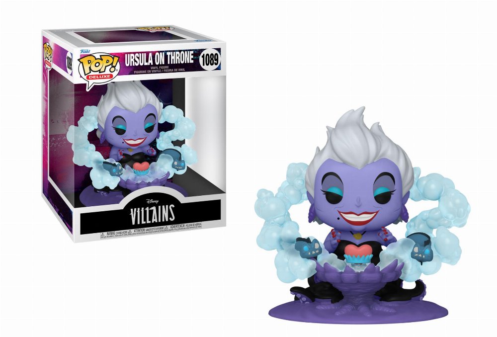 Φιγούρα Funko POP! Deluxe: Disney Villains – Ursula on Throne #1089