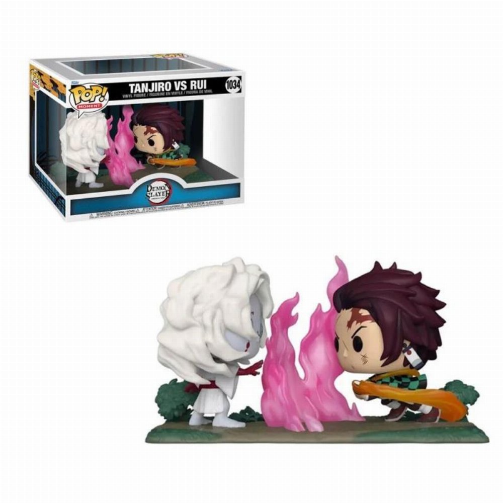 Φιγούρα Funko POP! Moment: Demon Slayer: Kimetsu no Yaiba – Tanjiro vs Rui #1034