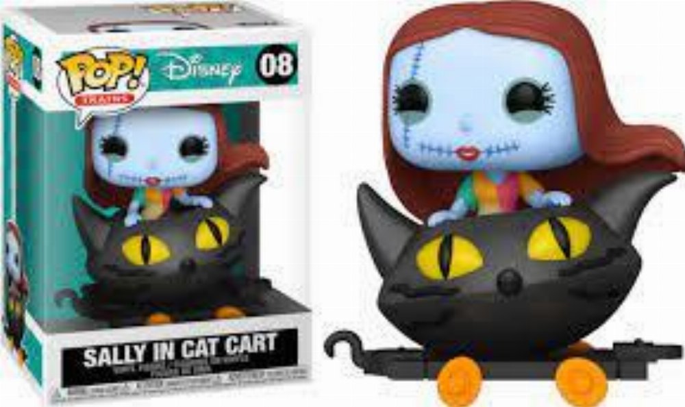 Φιγούρα Funko POP! Trains: Nightmare Before Christmas – Sally in Cat Cart #08